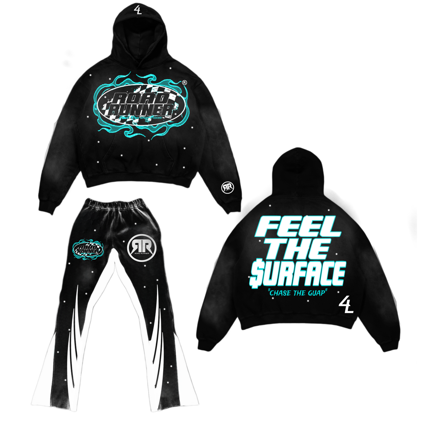 RR (Feel The Surface) Full Flare Suits